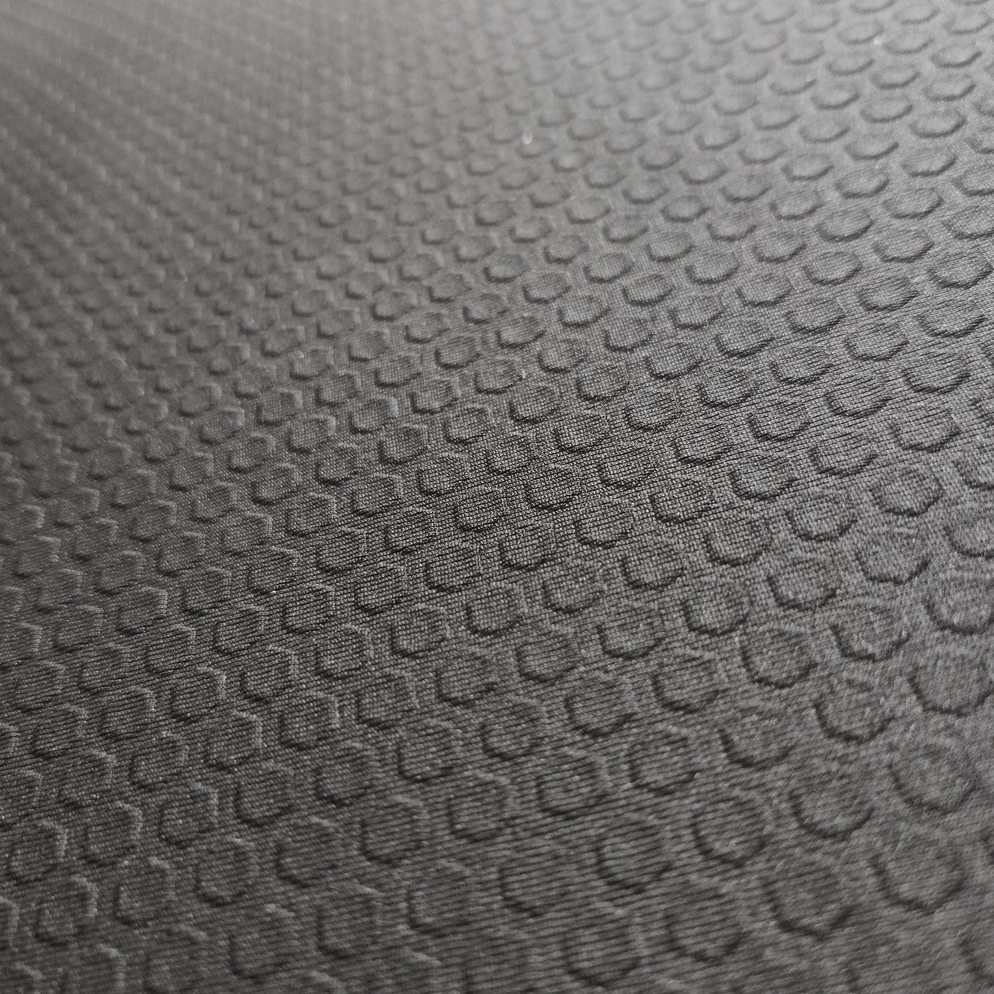 2mm Hexagon Embossed Black Neoprene Fabric Wetsuit Material For Sewing