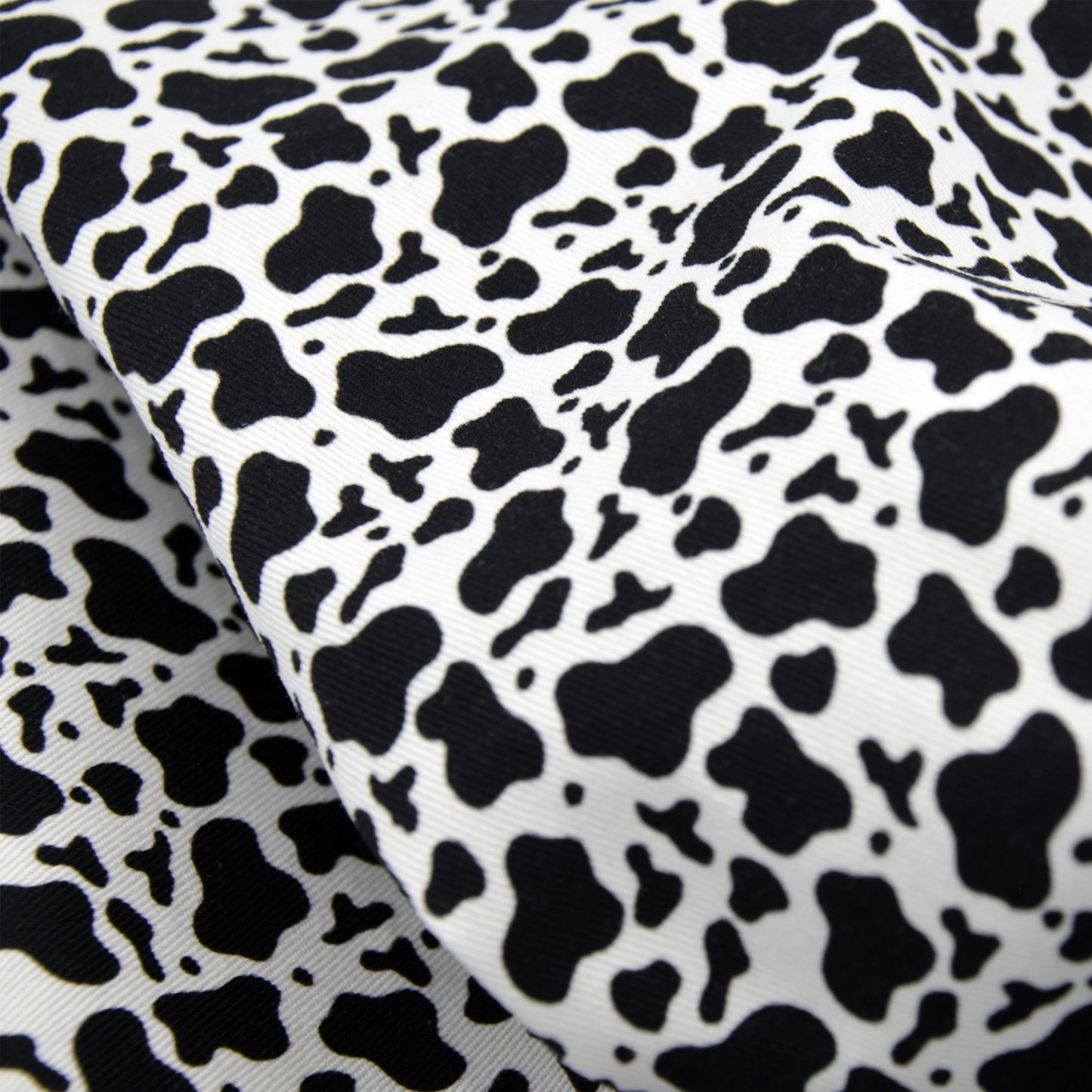 Cow Print 100% Cotton Twill Fabric