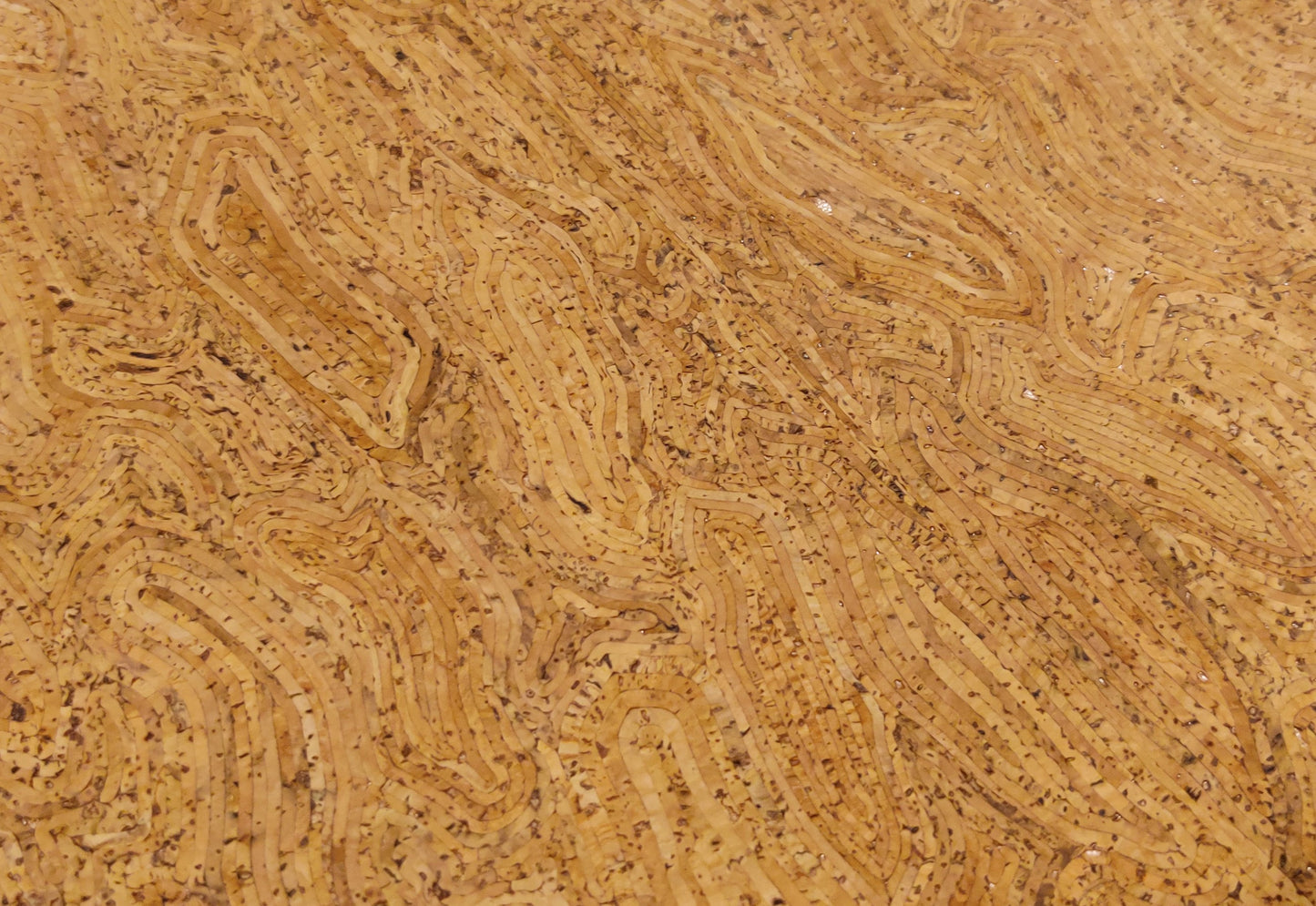 Wavy Cork Fabric Faux Leather Sheets for Sewing, Cork Vegan Leather