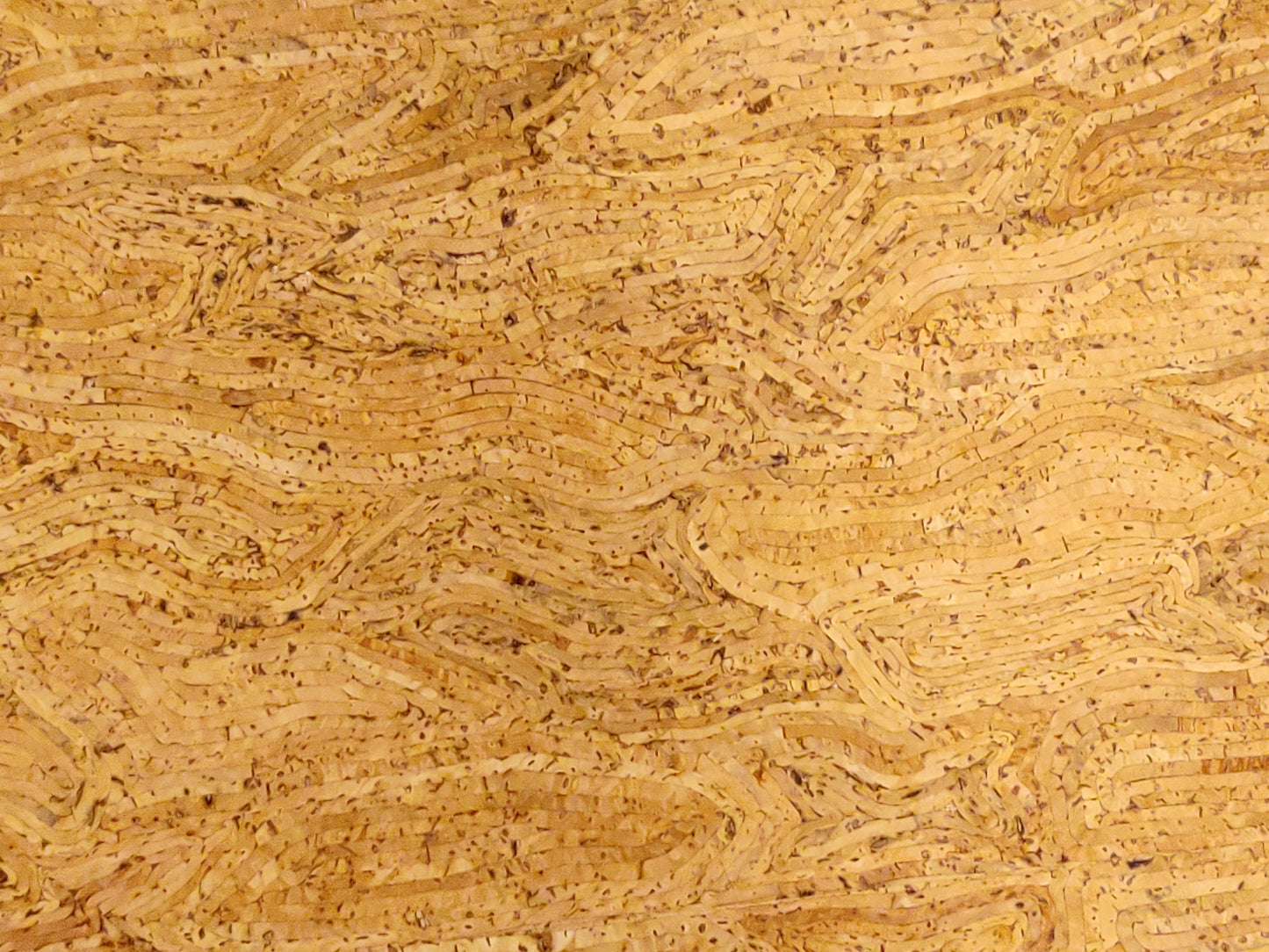 Wavy Cork Fabric Faux Leather Sheets for Sewing, Cork Vegan Leather
