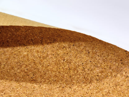 Cork Fabric Faux Leather Sheets for Sewing, Cork Vegan Leather