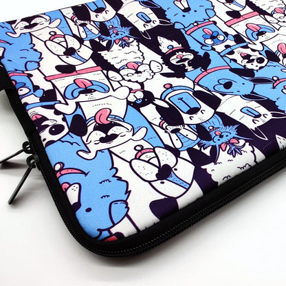 13-15 Inch Dogs Print Laptop Sleeve