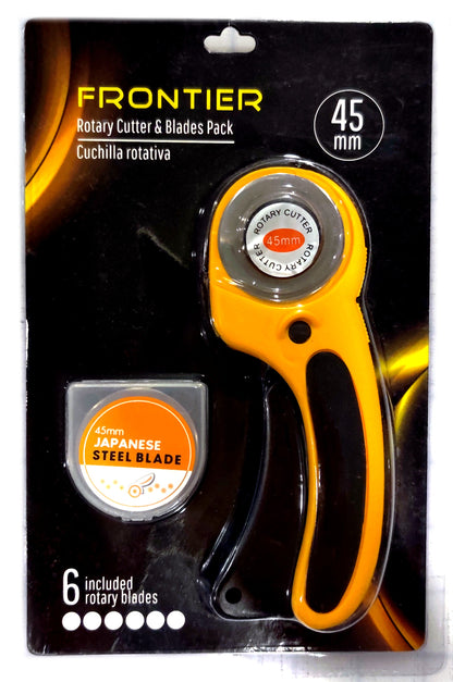 2 PACK Frontier Blades 45mm Rotary Cutter Tool (10 Extra Blades Included)